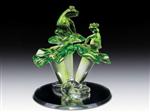 ETG21 Glass Frogs on Lily Pad